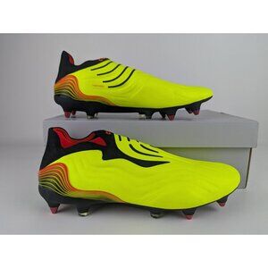 adidas Copa Sense+ SG Yellow Red Black Soccer Cleats GZ1358 Men’s SIze 10 NEW